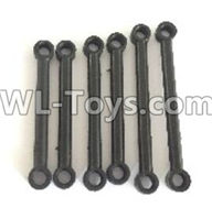 Wltoys 18405 Parts-Front and Upper Rod(2pcs) & Steering Rod(2pcs) & Rear and Upper Rod(2pcs) ,Wltoys 18405 RC Crawler Car Spare Parts Replacement Accessories,1:18 18405 4wd RC rock racing car Parts,On Road Drift Racing Truck Car Parts